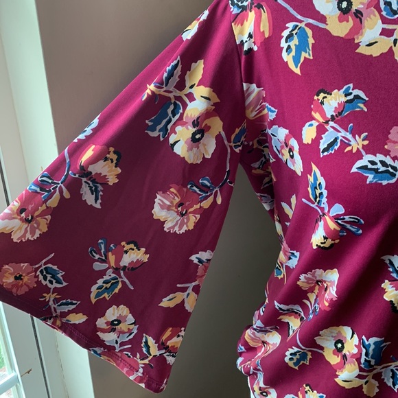 Floral Lauren Helena shirt size Medium - Picture 3 of 4